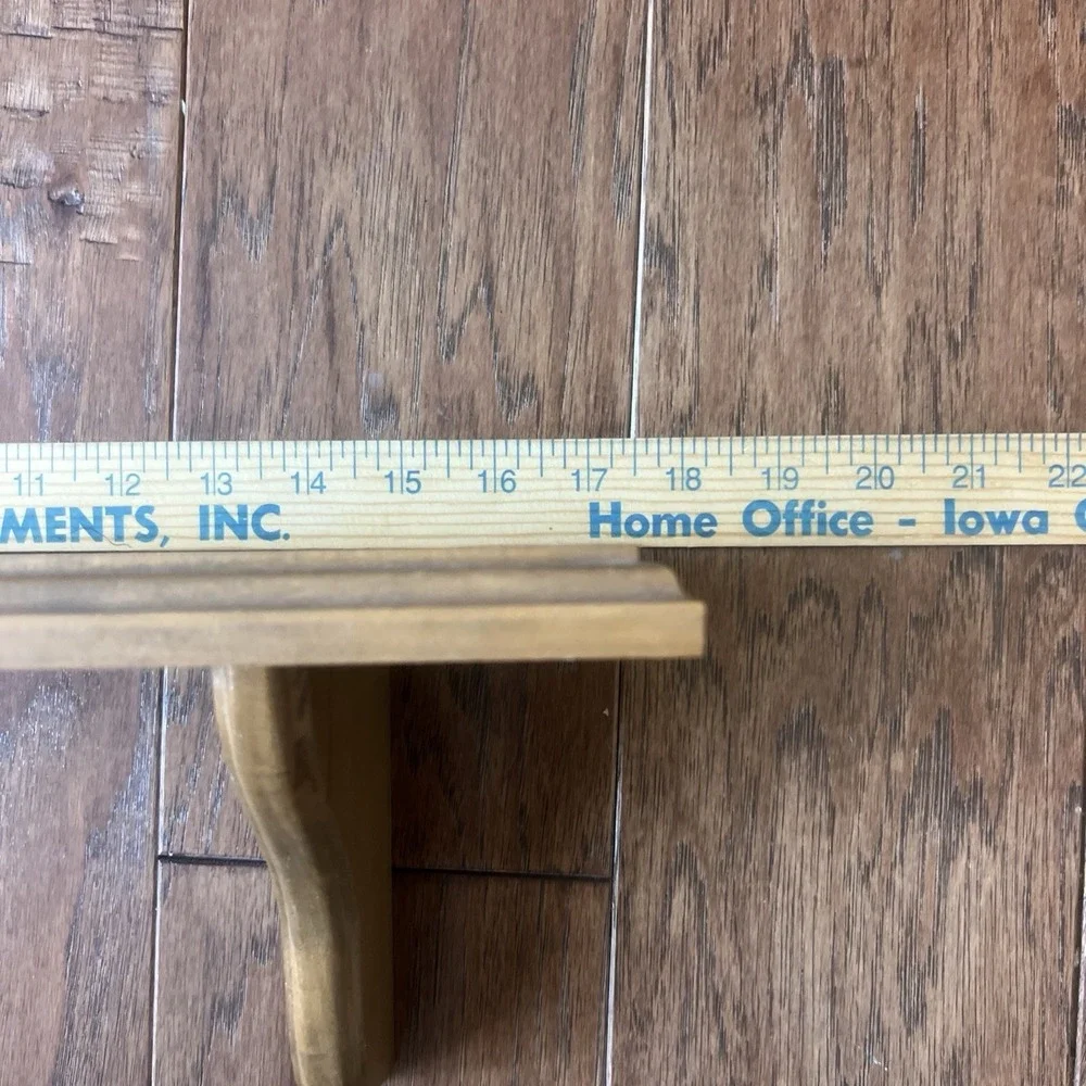 Vintage Wooden Wall Shelf 18